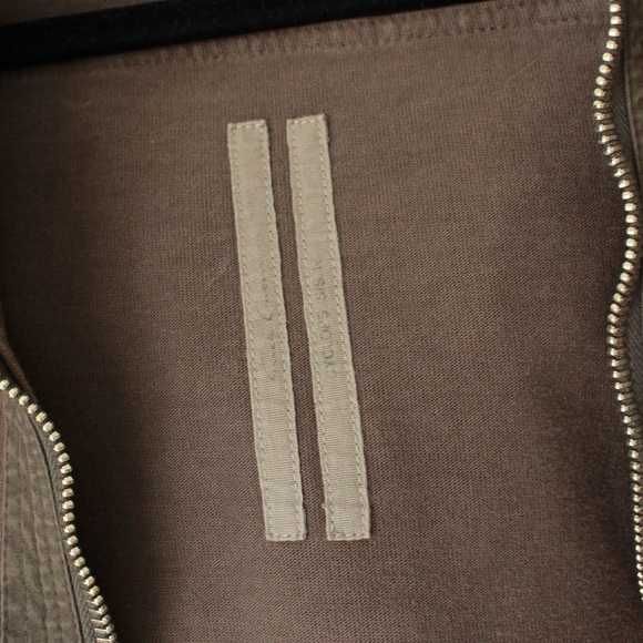 RICK OWENS Drkshdw Zip-Up Hoodie - Picture 11 of 14